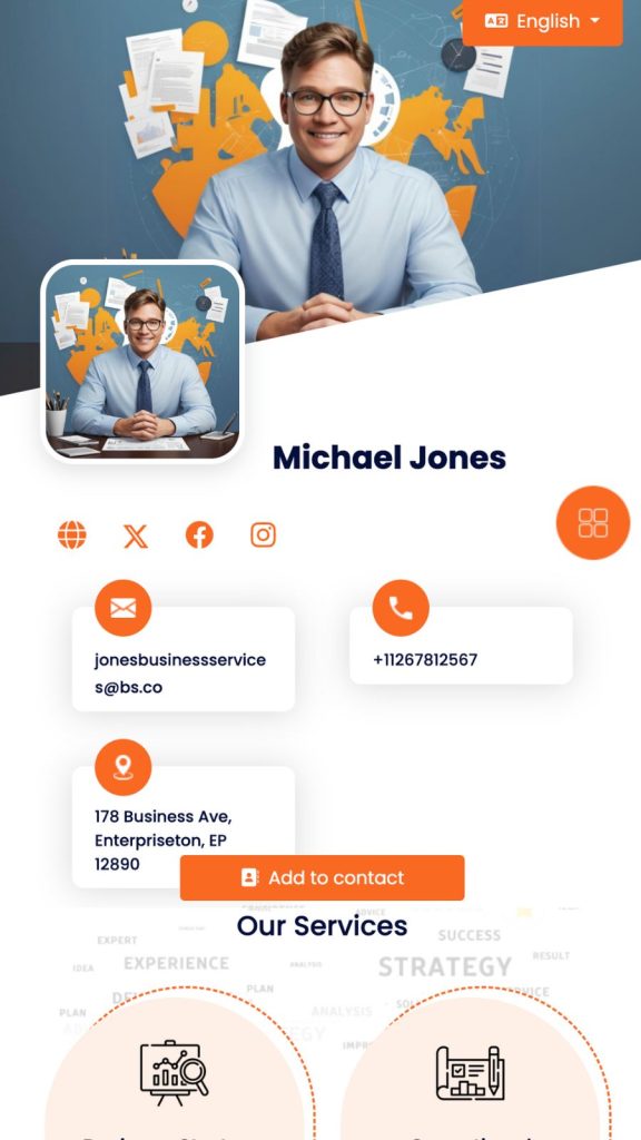 Business Services Template