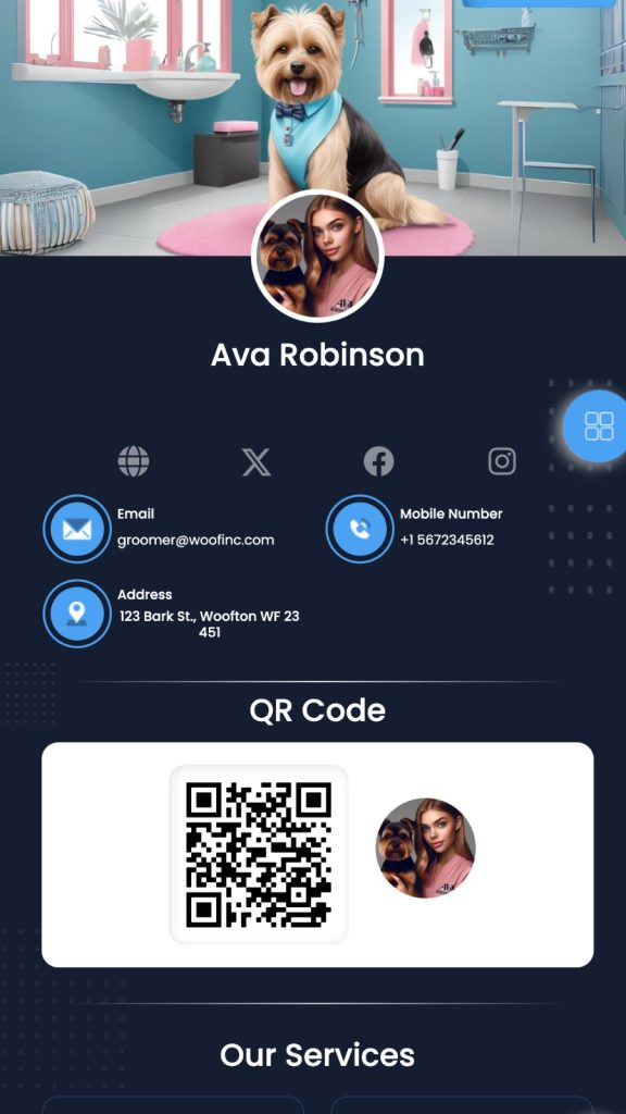 Dog Grooming Template