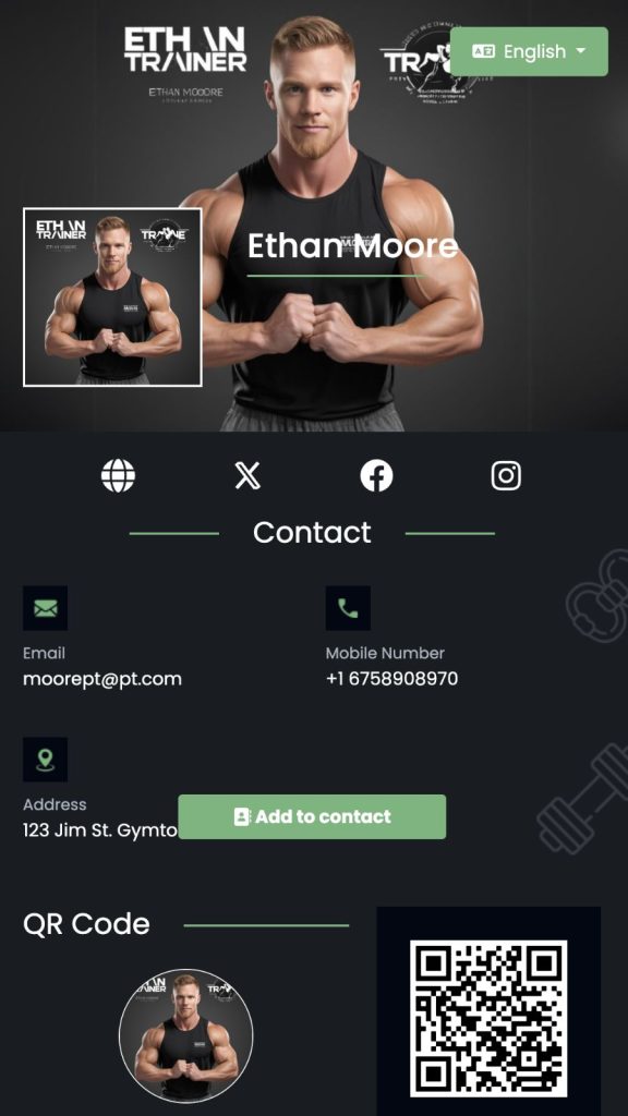 Fitness Template